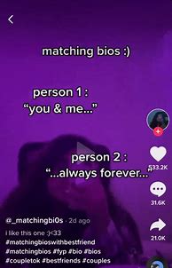 Image result for Matching Bios for Couples Tik Tok
