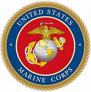 Image result for Marine Corp Emblem with Flag