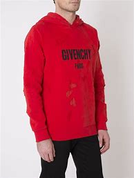 Image result for Givenchy Rip Hoodie