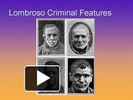 Image result for Lombroso Criminal Types