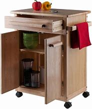 Image result for Small Kitchen Carts with Storage