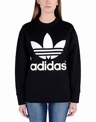 Image result for Black Adidas Sweatshirt CLO
