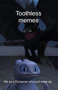 Image result for Scared Toothless Meme