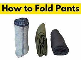Image result for Folding Pants