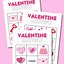 Image result for Printable Valentine Bingo Game