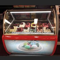 Image result for Ice Cream Display Freezer Old
