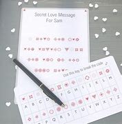 Image result for Secret Love Messages