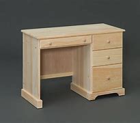 Image result for Study Table and Chair Student Desk Wood Black