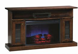 Image result for TV Stand with Electric Fireplace On Left Side