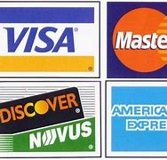 Image result for Visa MasterCard Discover Amex Sign Counter