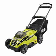 Image result for ryobi electric lawn mower