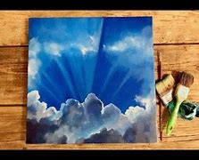 Image result for How to Paint Sky with Acrylics