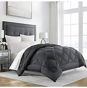 Image result for Sleep Number Essential Down Alternative Comforter Set - Nickel - King
