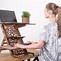 Image result for Wooden Adjustable Laptop Desk