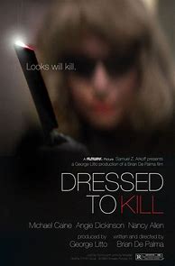 Image result for Dressed to Kill Movie