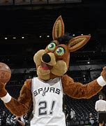 Image result for Spurs Mascot NBA 2019
