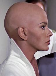 Image result for Bald Headed Lady From Star Trek