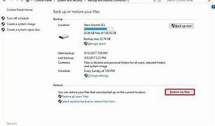 Image result for Restore My Files Windows 10