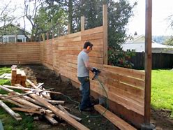 Image result for Building Fence Board On Board