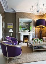Image result for Purple Living Room Decor