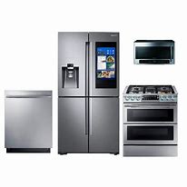 Image result for 4 Piece Samsung Kitchen Appliance Packages