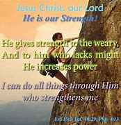 Image result for Jesus Strength