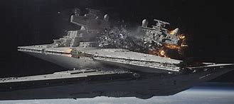 Image result for Rogue One Star Destroyer Crash