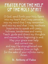 Image result for Holy Spirit Prayer