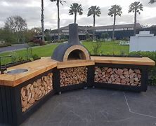 Image result for Outdoor Pizza Oven Kitchen Ideas