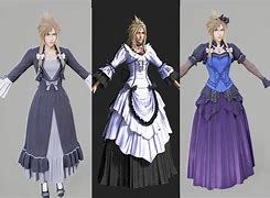 Image result for FF7 Dresses PS1