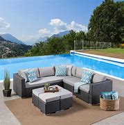 Image result for Outdoor Furniture Sectional Sofa