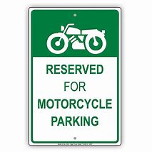 Image result for Bike Parking Sign