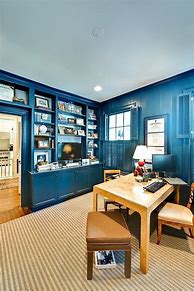 Image result for Blue Office Decor Ideas