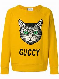 Image result for Gucci Cat Sweatshirt