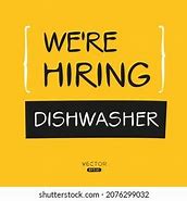 Image result for Wanted Dishwasher Sign