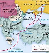 Image result for Map of Crimean War