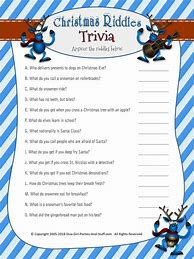 Image result for Christmas Riddles Game