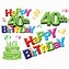 Image result for 70th Birthday PNG