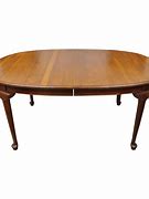 Image result for Ethan Allen Oval Dining Table