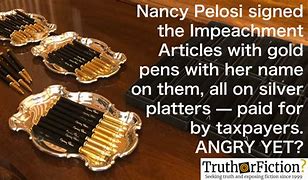 Image result for Nancy Pelosi Autographed Pens