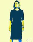 Image result for Nancy Pelosi Satin Dress