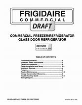 Image result for Frigidaire Refrigerator Bottom Freezer Manual