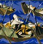 Image result for Jacob Lawrence Washington Crossing the Delaware