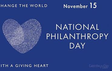 Image result for national philanthropy day