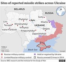 Image result for Russia-Ukraine War Situation Map