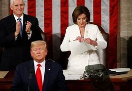 Image result for Pelosi Rips State of the Union