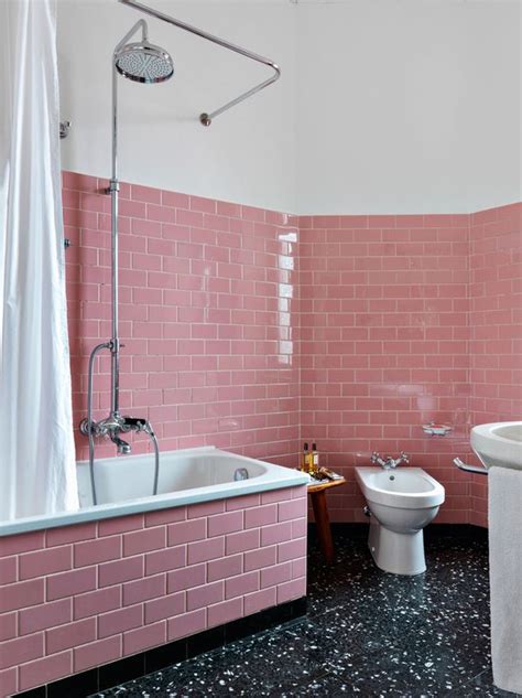 39 pink bathroom tile ideas and pictures 2020