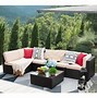 Image result for Small Space Outdoor Patio Sectionals