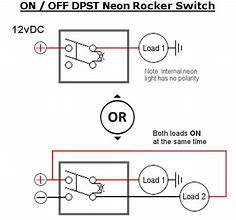Image result for Dpst Toggle Switch Diagram