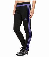 Image result for Women Adidas Wind Pants Tiro 15 Black Red